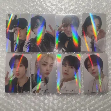 straykids hop hmv 홀로그램 트레이딩 카드 8종 세트