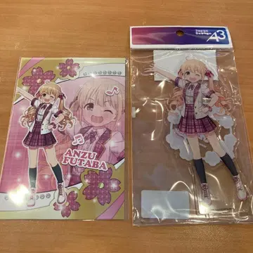 아이돌 마스터 신데렐라 걸즈 아크릴 스탠드 엽서 후타바 안즈