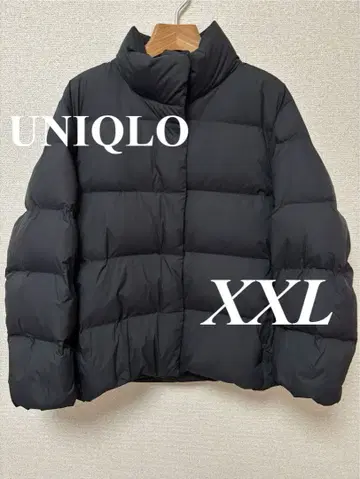 [ UNIQLO ] 25FW 파우더 소프트 다운 자켓 XXL 블랙