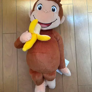 호기심 많은 조지 봉제 인형 바나나 포함