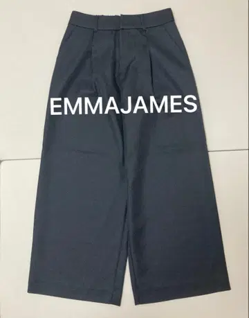 EMMAJAMES 와이드 팬츠 네이비