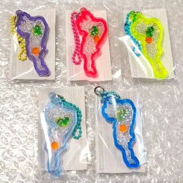 [ 당일 발송 ] 비와코 키링 카가미노사토 류오 용 5색 컴프 세트