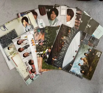 [ 즉시 발송 ] 아라시 클리어 파일 묶음 판매 16장 세트