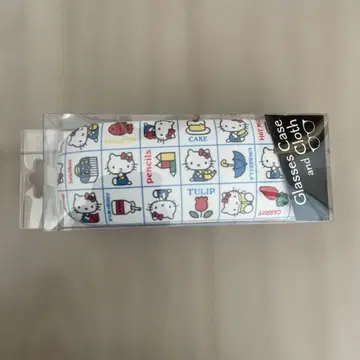 [ 미개봉 새상품 ] 산리오 헬로키티 안경 케이스 ( 크로스 포함 )