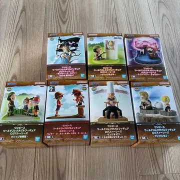 원피스 월드 콜렉터블 피규어 7체 세트