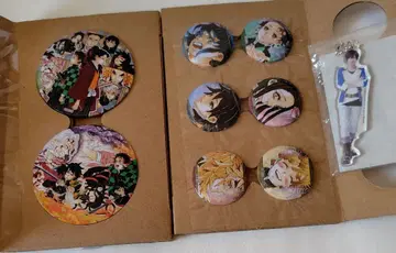 귀멸의 칼날 캔뱃지 세트 토미오카 기유 렌고쿠 쿄쥬로 카마도 탄지로