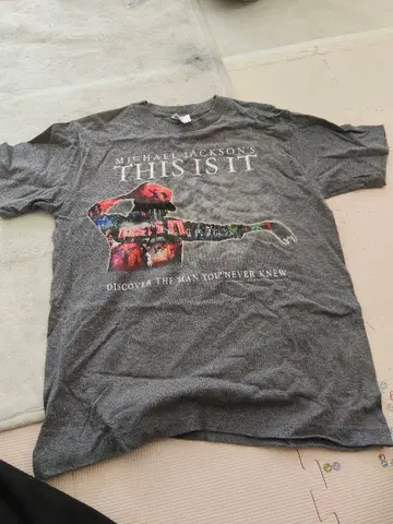 마이클 잭슨 This Is It 티셔츠 S