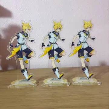 카가미네 렌 아크릴 스탠드 로손 복권 3세트