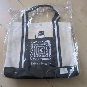 기노쿠니야 Suica 펭귄 런치 토트백