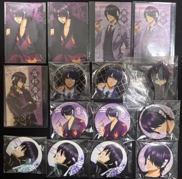 은혼 타카스기 신스케 캔뱃지 제일복권 캐릭터껌 특전 등