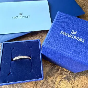 [Swarovski] 새상품|스와로브스키|반지|반지|골드|14호
