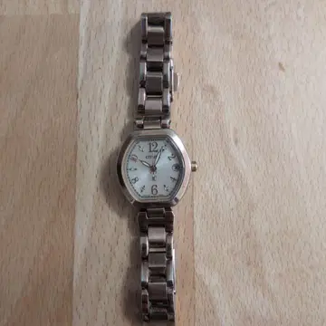 CITIZEN 아날로그 손목시계 실버