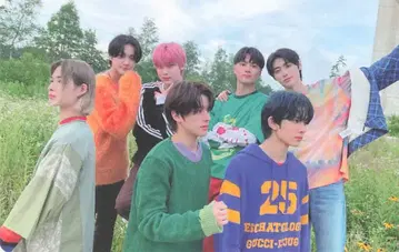 ENHYPEN DIMENSION:DILEMMA 집합 트레이딩 카드 그린