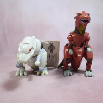 조이드 피규어 컬렉션 앰비언트+지크 택 포함 소프트 비닐