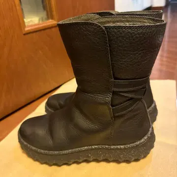 캠퍼, 가죽 숏부츠 블랙