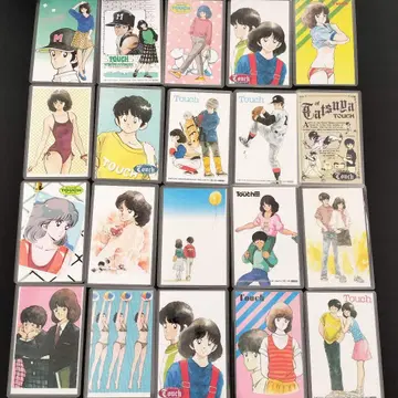 터치 라미네이티드 카드 20장 아다치 미츠루