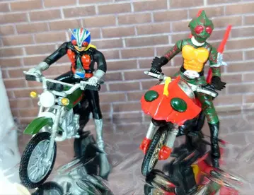 가면라이더 라이더맨 아마존 바이크 피규어 세트