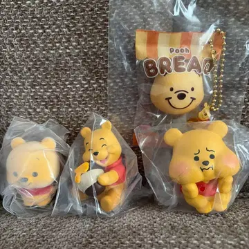 곰돌이 푸 가챠가챠 4개 세트