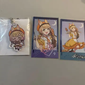 인스턴트 포토 카드 후지타 코토네 학마스 진로우 아크링 키링