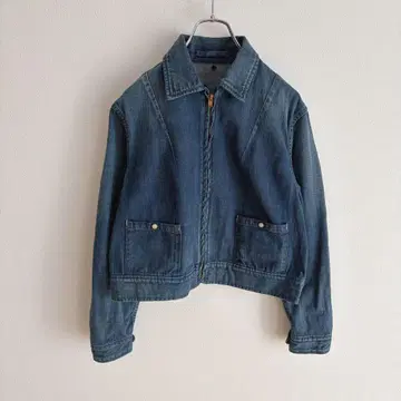 [ 새상품급 ] 45R 남색 데님 G 자켓 가공 자켓