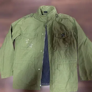 록시 올리브 밀리터리 자켓 지퍼 입고 벗기 플리스 라이닝 베스트 포함