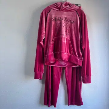 Avail 산리오 헬로키티 벨로아 셋업 헤이세이 갸루 M