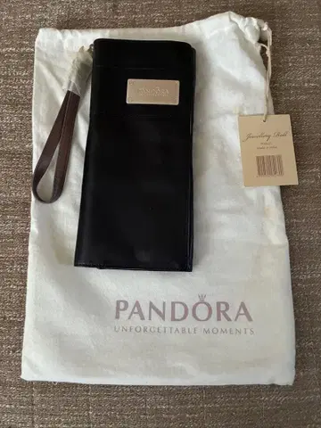 PANDORA 주얼리 롤 액세서리 케이스 블랙