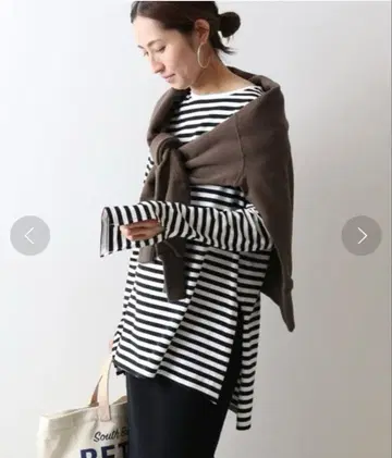 FRAMeWORK 프레임워크 슬릿 슬리브 풀오버 오버 사이즈