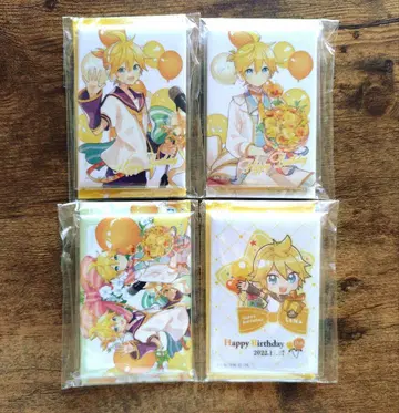 카가미네 렌 렉탱글 캔뱃지 15th Anniversary 미개봉