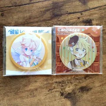 카가미네 렌 캔뱃지 스위트 초콜릿풍 천사 무빅