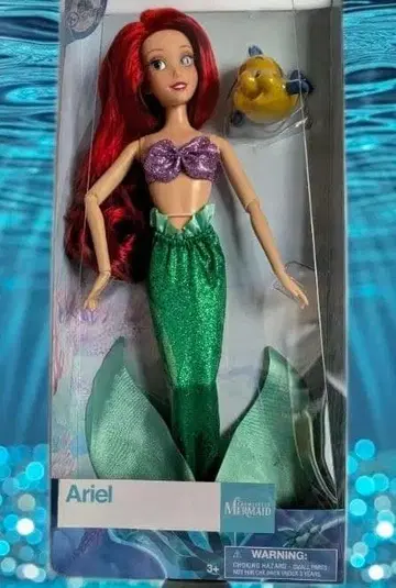 디즈니 스토어 아리엘 인형 미개봉 인어공주 2