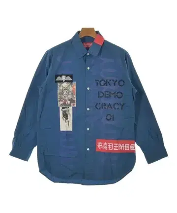 TOKYO DEMOCRACY 캐주얼 셔츠 남성용