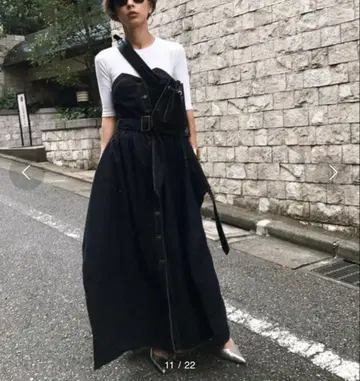 Ameri 데님 UNIFY DRESS 데님