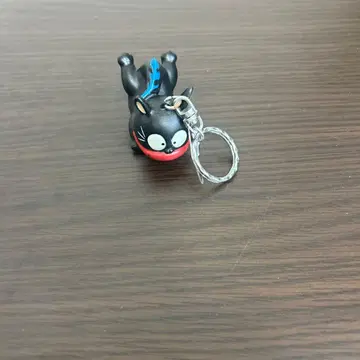 레트로 장어개 키링