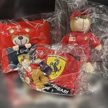 페라리 굿즈 봉제 인형 타월 키링