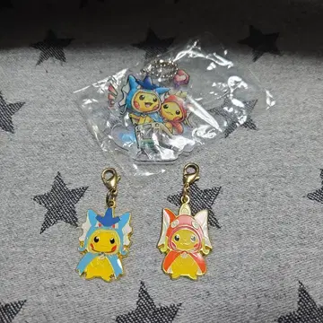 포켓몬 갸라도스 놀이 & 코이킹 놀이 판초 피카츄 메탈 참