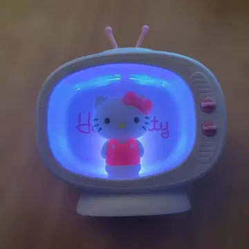 새상품 Hello Kitty TV형 라이트