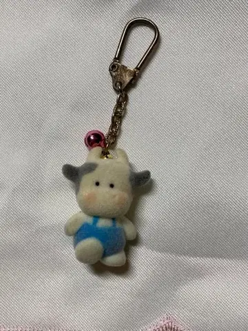 [ 레트로 ] 팬시 키링 플로키 소 목장