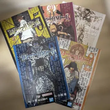제일복권 DEATH NOTE F상 5종 세트