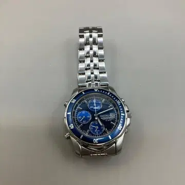 SEIKO 세이코 크로노그래프 Y182-6F00 쿼츠 손목시계