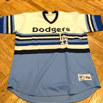 레어 majestic V넥 유니폼 Dodgers XXL