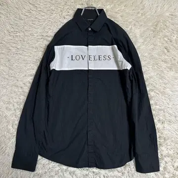 [ LOVELESS ] 러블레스 셔츠 긴팔 로고 스터드 긴팔 2 M
