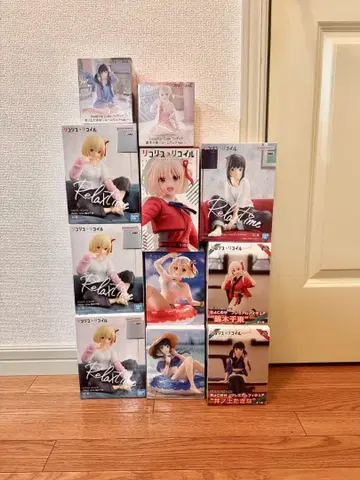 리코리스 리코일 프라이스 피규어 묶음 판매 11개 미개봉