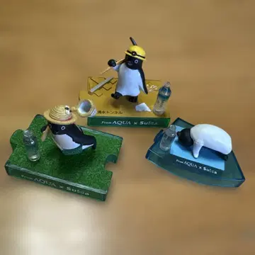 AQUA x Suica 펭귄 피규어 3세트