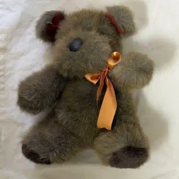 빈티지 강아지 봉제 인형