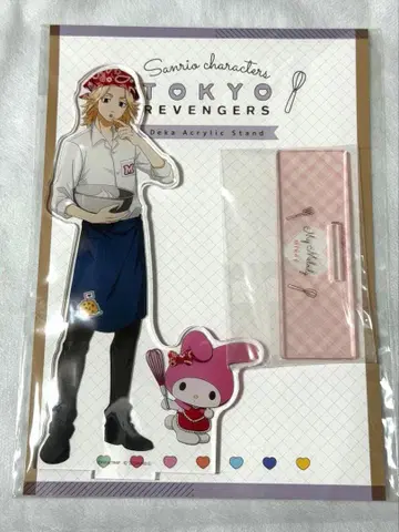 도쿄 리벤저스 산리오 cooking 아크릴 스탠드 등신 사노 마이멜로디
