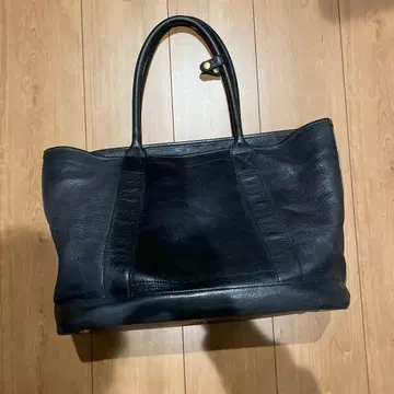 츠치야 가방 비클 라지 재고 토트 백 천연 가죽 다크 인디고