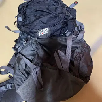 몽벨 블랙 백팩