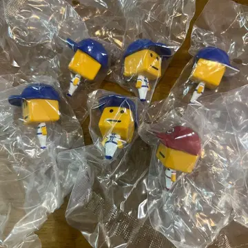 프로야구 스피릿 A 조시쿤나라분데스. 피규어 6체 세트