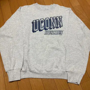 [ 미국제 ] 90s 코네티컷 대학 칼리지 로고 맨투맨 빈티지